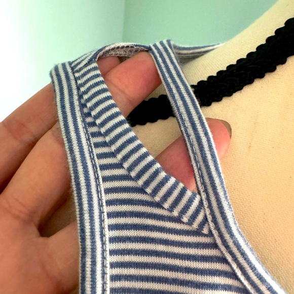 Loft Stripped Tank - Slits on Shoulders - Picture 4 of 5